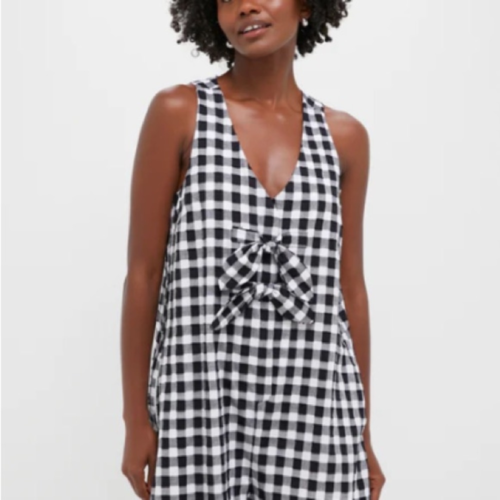 Tuckernuck Myla Black and White Gingham Jumpsuit